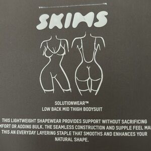 Seamless Sculpt Low Back Mid Thigh Bodysuit